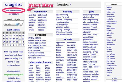 craigslist empleos houston tx|craigslist houston tx general labor.